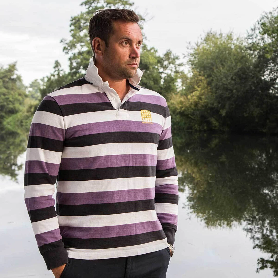 Black & Blue 1871 Clothing Belsize Park 1871 Rugby Shirt 5 Black & Blue 1871 Clothing Belsize Park 1871 Rugby Shirt