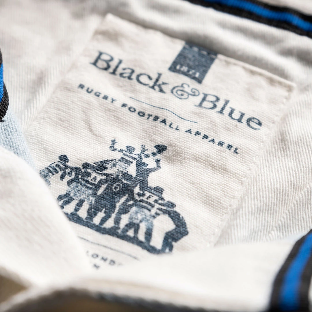 Black & Blue 1871 Cambridge 1872 Rugby Shirt Clothing 7 Black & Blue 1871 Cambridge 1872 Rugby Shirt Clothing