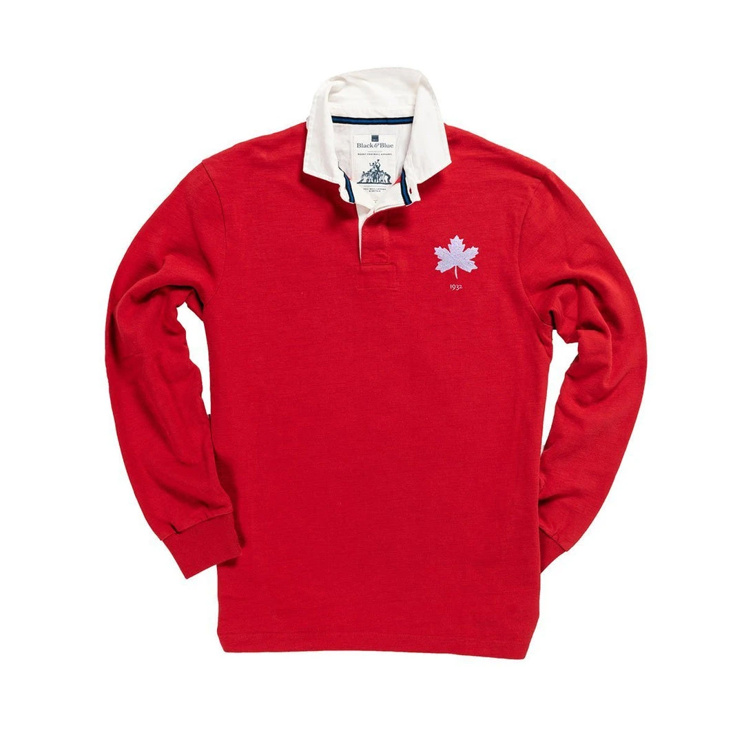 Black & Blue 1871 Canada 1932 Rugby Shirt Clothing 3 Black & Blue 1871 Canada 1932 Rugby Shirt Clothing