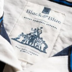 Black & Blue 1871 Clothing Oxford 1872 Rugby Shirt