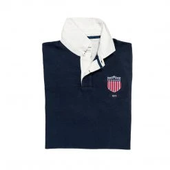 Black & Blue 1871 USA 1912 Away Rugby Shirt