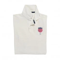 Black & Blue 1871 Clothing USA 1912 Rugby Shirt