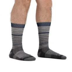 Darn Tough Frequency Crew Lightweight W/ Cushion | Men's Clothing