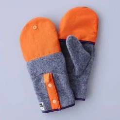 Elmer Bags & EDC Recycled Wool Fleece Mitten Cover Gloves