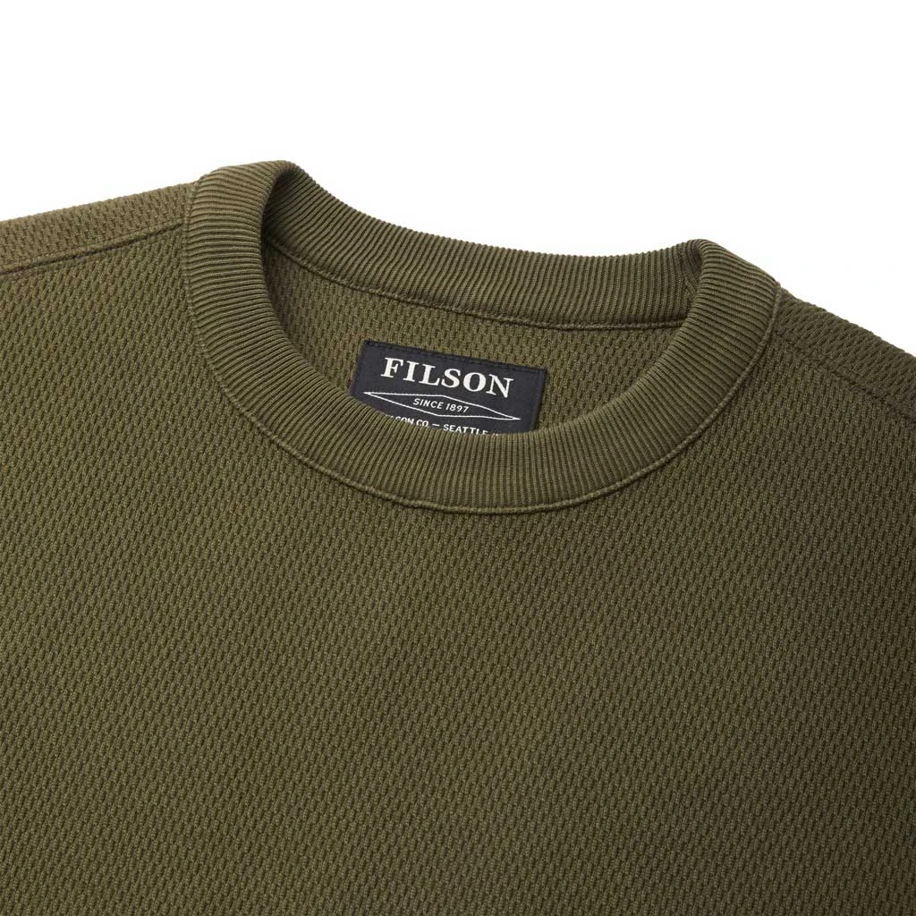 Filson Waffle Knit Thermal Crewneck 5 Filson Waffle Knit Thermal Crewneck