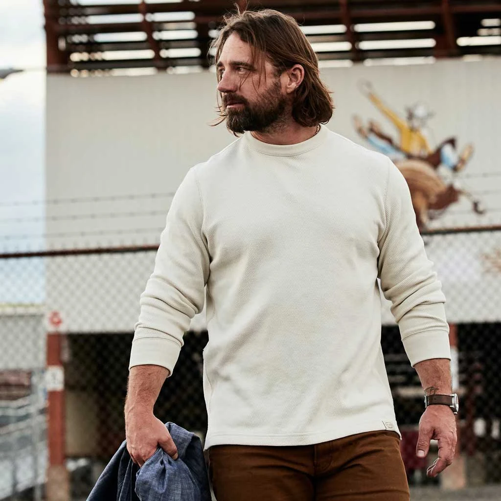 Filson Waffle Knit Thermal Crewneck 9 Filson Waffle Knit Thermal Crewneck