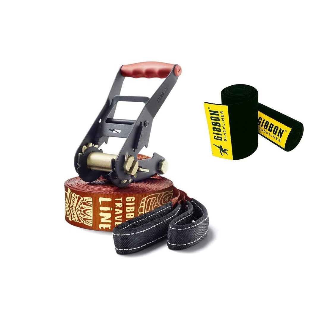 Gibbon Slacklines Skateboards & Slacklines TravelLine Treewear Set 3 Gibbon Slacklines Skateboards & Slacklines TravelLine Treewear Set