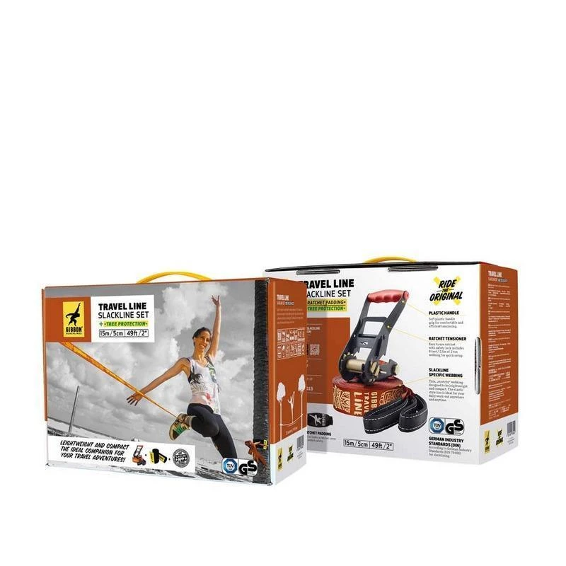 Gibbon Slacklines Skateboards & Slacklines TravelLine Treewear Set 9 Gibbon Slacklines Skateboards & Slacklines TravelLine Treewear Set