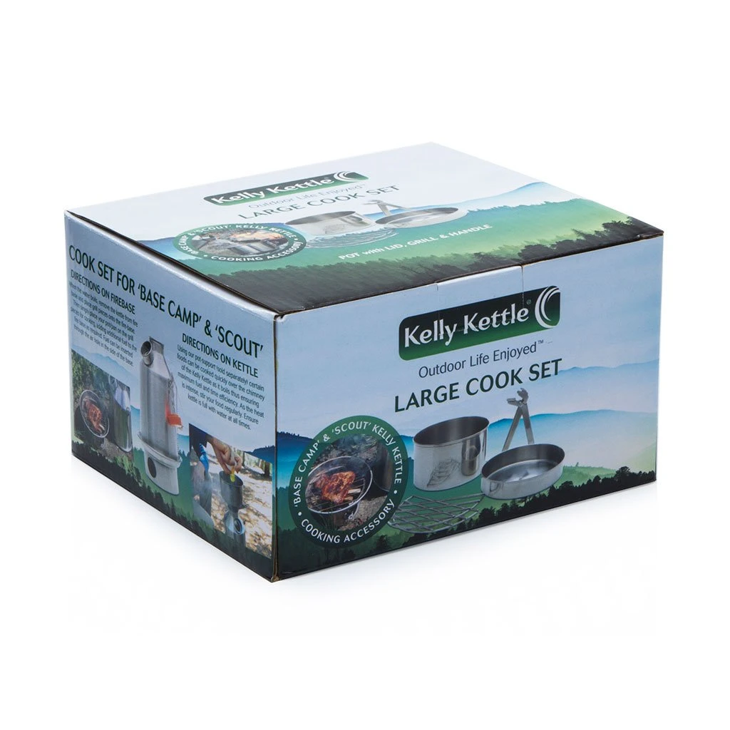 Kelly Kettle Camping Kit Cook Set | Large 6 Kelly Kettle Camping Kit Cook Set | Large