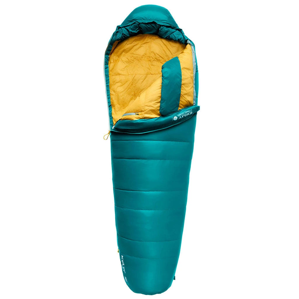 Kelty Cosmic 20° 550F Down Sleeping Bag | Women's Camping Kit 3 Kelty Cosmic 20° 550F Down Sleeping Bag | Women's Camping Kit