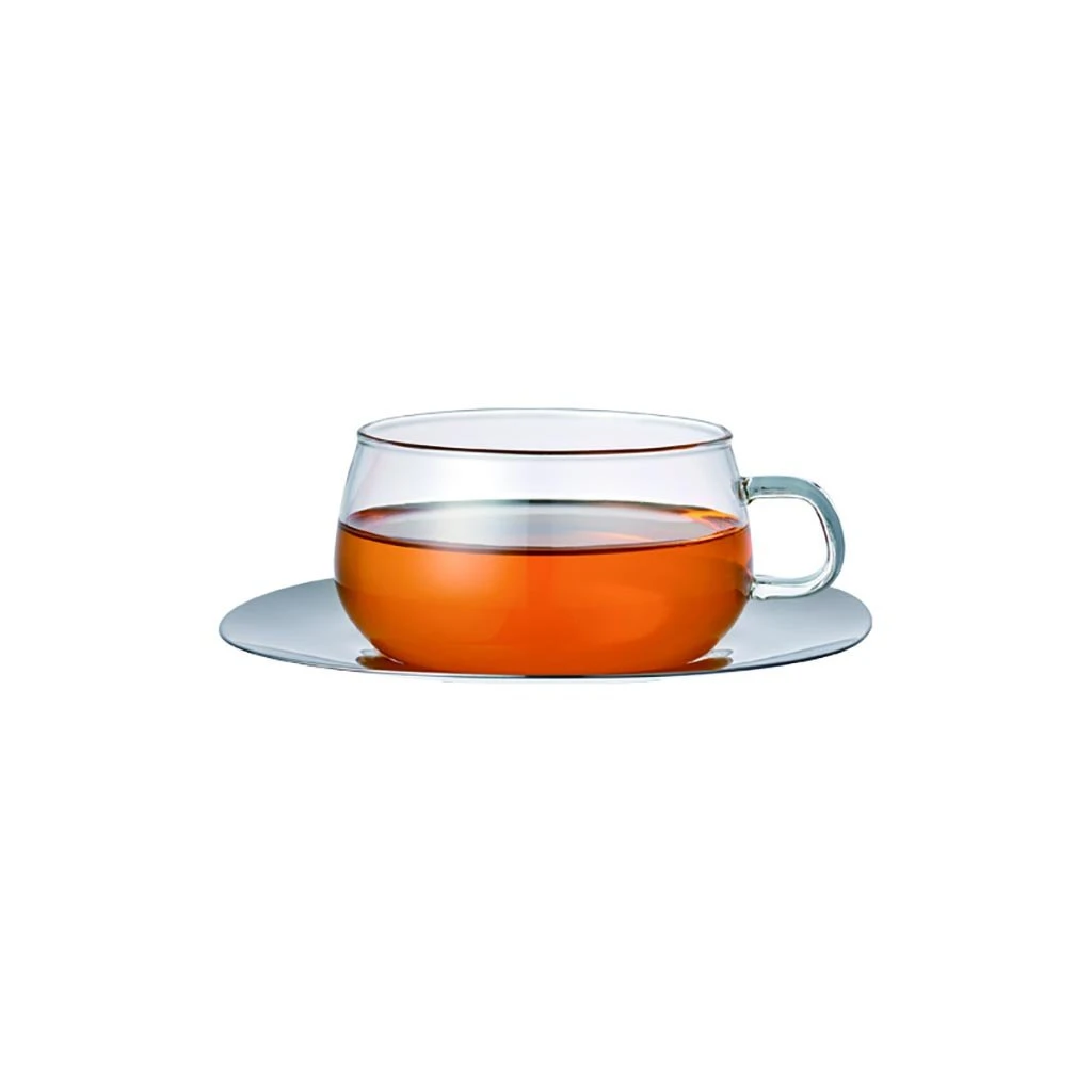 KINTO Home, Garden & Cooking Unitea Cup & Saucer 230ml 4 KINTO Home, Garden & Cooking Unitea Cup & Saucer 230ml