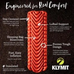 Klymit Insulated Static V Camping Mat