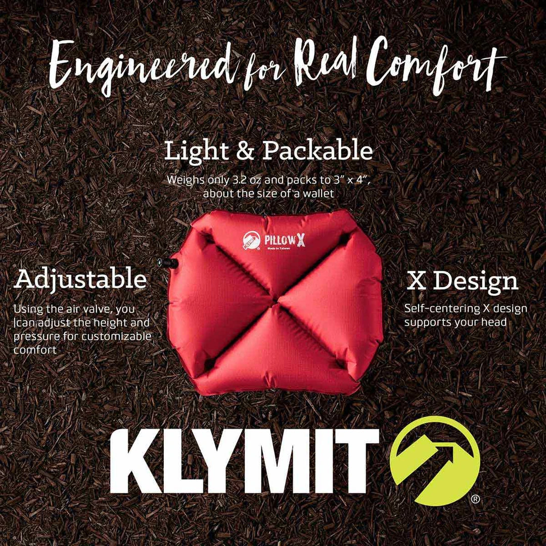 Klymit Pillow X Camping Kit 8 Klymit Pillow X Camping Kit