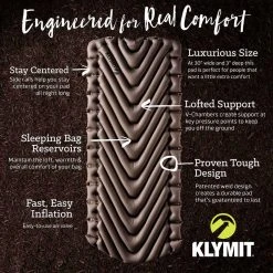 Klymit Camping Kit Static V Luxe Camping Mat