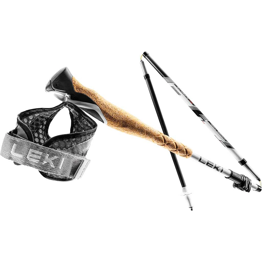 Leki Cross Trail FX Superlite (Pair) New 9 Leki Cross Trail FX Superlite (Pair) New