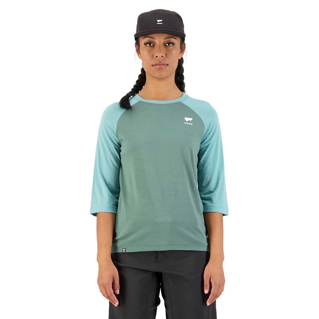 Mons Royale New Tarn Merino Shift Raglan 3/4 | Women's 3 Mons Royale New Tarn Merino Shift Raglan 3/4 | Women's