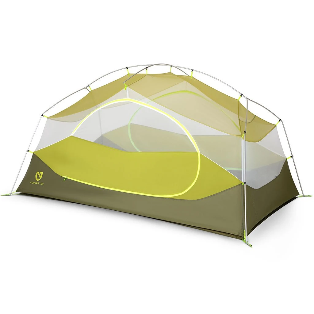 NEMO Equipment Camping Kit Aurora 2P Tent & Footprint 6 NEMO Equipment Camping Kit Aurora 2P Tent & Footprint