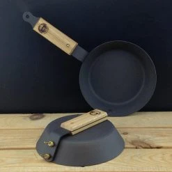 Netherton Foundry 8" Spun Iron Glamping Pan Home, Garden & Cooking