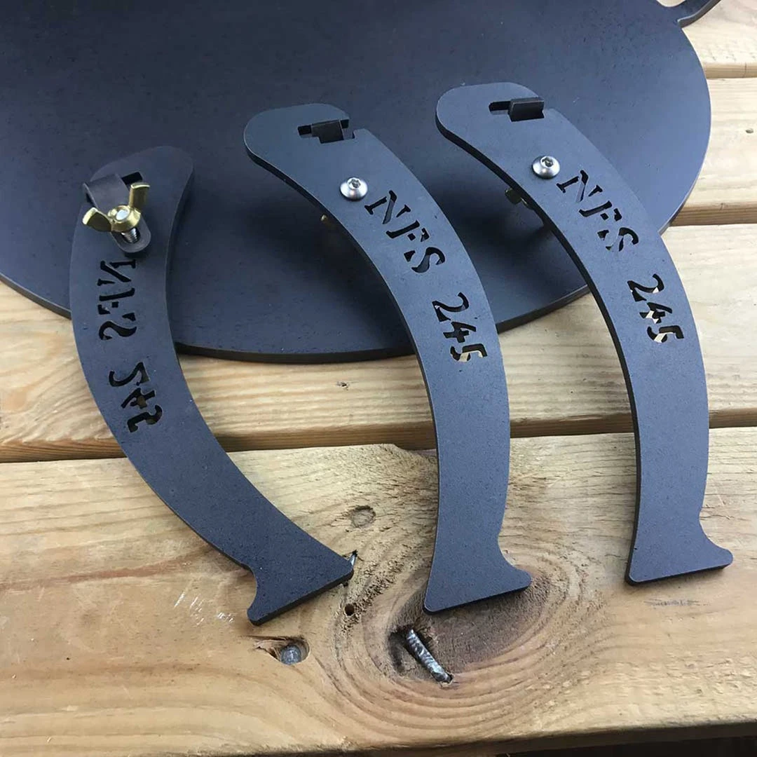 Netherton Foundry Home, Garden & Cooking Black Iron 15" Chapa Griddle Plate 7 Netherton Foundry Home, Garden & Cooking Black Iron 15" Chapa Griddle Plate