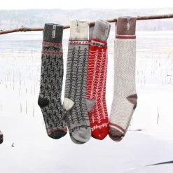 Öjbro Vantfabrik Clothing Ekshärad Röd Socks