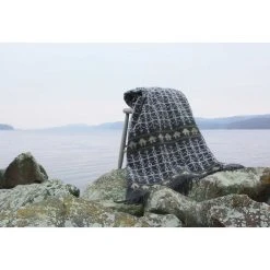 Öjbro Vantfabrik Ekshärad Sot Wool Blanket