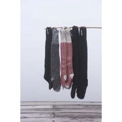 Öjbro Vantfabrik Skaftö Sot Over Knee Socks Clothing