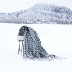 Öjbro Vantfabrik Skogen Wool Blanket