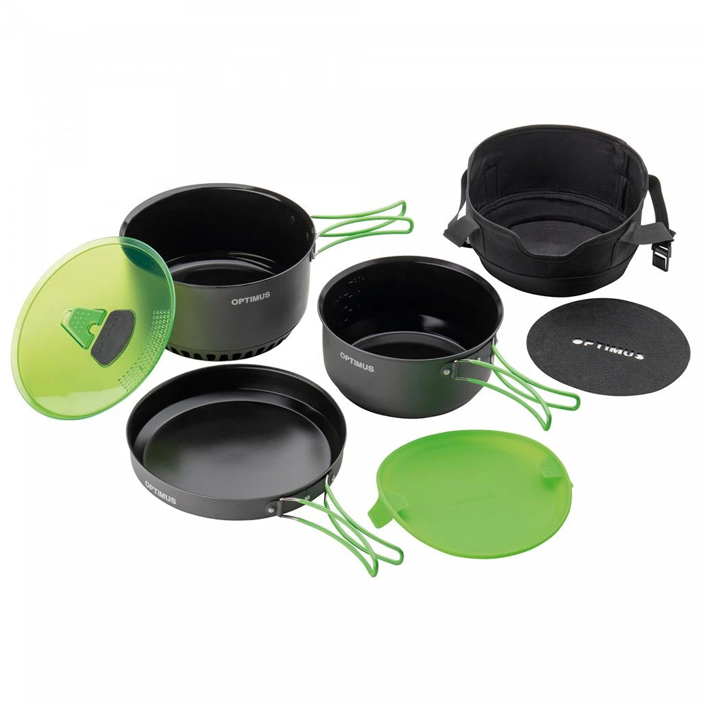 Optimus Terra Camp 4 Pot Set Outdoor Cooking 3 Optimus Terra Camp 4 Pot Set Outdoor Cooking