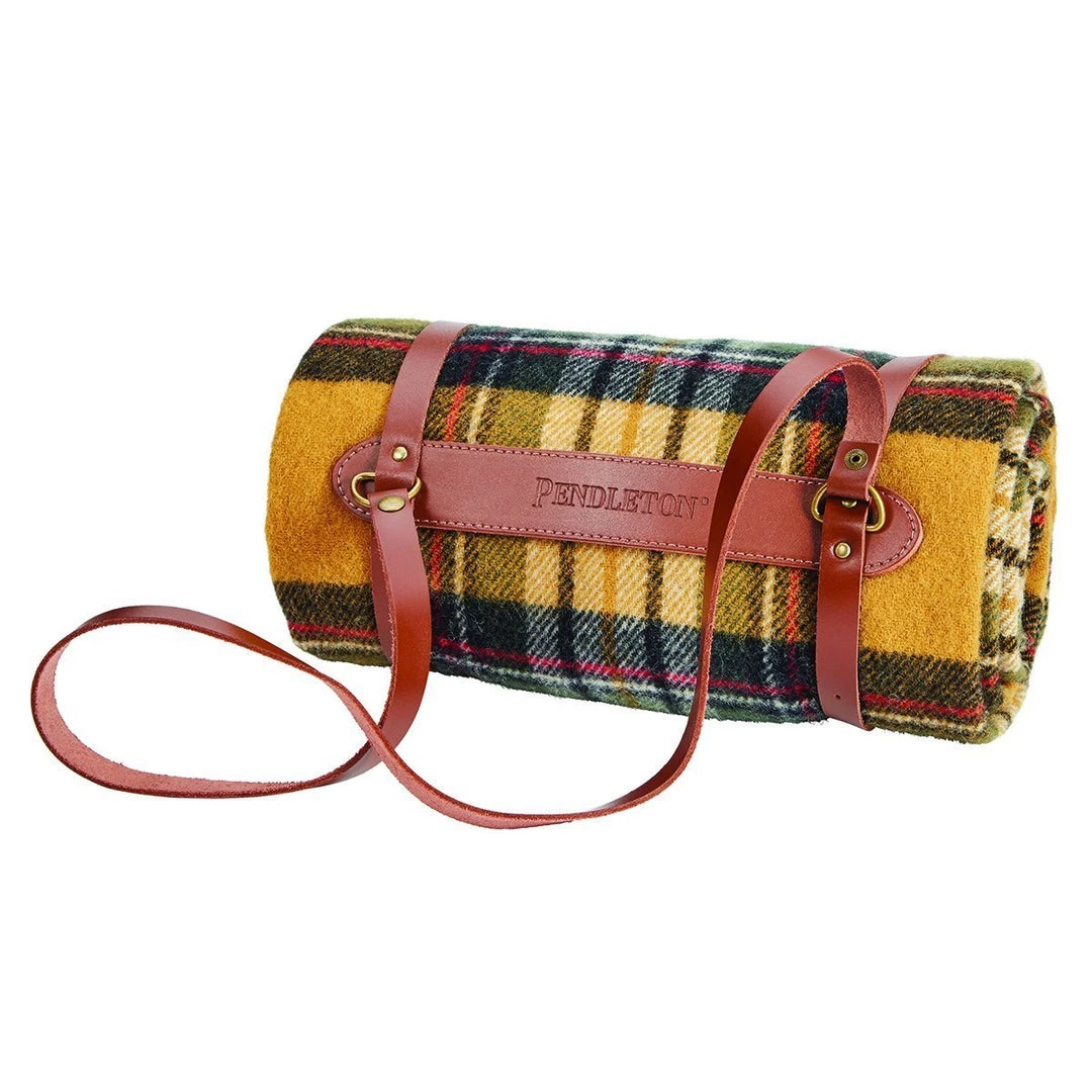 Pendleton Home, Garden & Cooking Motor Robe W/ Leather Carrier 3 Pendleton Home, Garden & Cooking Motor Robe W/ Leather Carrier