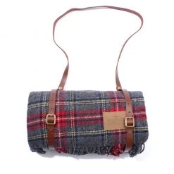 Pendleton New Motor Robe W/ Leather Carrier