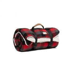 Rumpl Camping Kit Flannel Sherpa Blanket