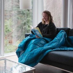 Rumpl Nanoloft Puffy Blanket Camping Kit