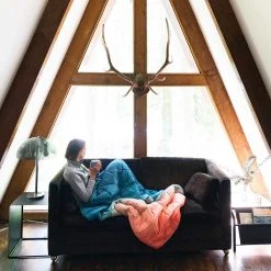 Rumpl Nanoloft Puffy Blanket Camping Kit