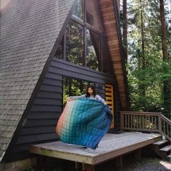 Rumpl Nanoloft Puffy Blanket Camping Kit