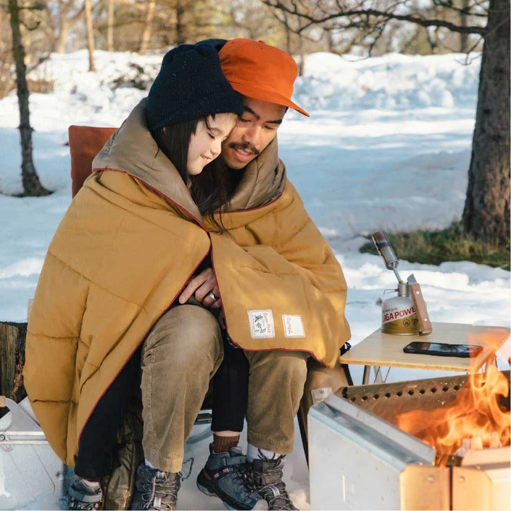 Rumpl X Snow Peak NanoLoft Takibi Blanket 11 Rumpl X Snow Peak NanoLoft Takibi Blanket