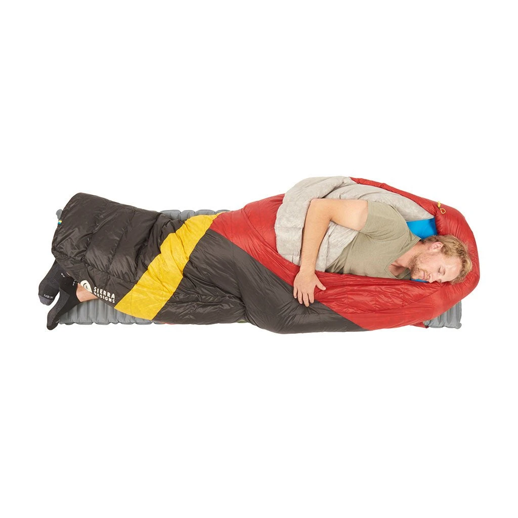 Sierra Designs Camping Kit Cloud 800F 20°F Sleeping Bag 8 Sierra Designs Camping Kit Cloud 800F 20°F Sleeping Bag