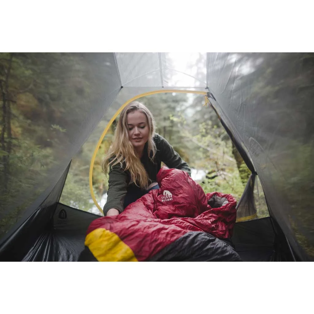 Sierra Designs Camping Kit Cloud 800F 20°F Sleeping Bag 11 Sierra Designs Camping Kit Cloud 800F 20°F Sleeping Bag