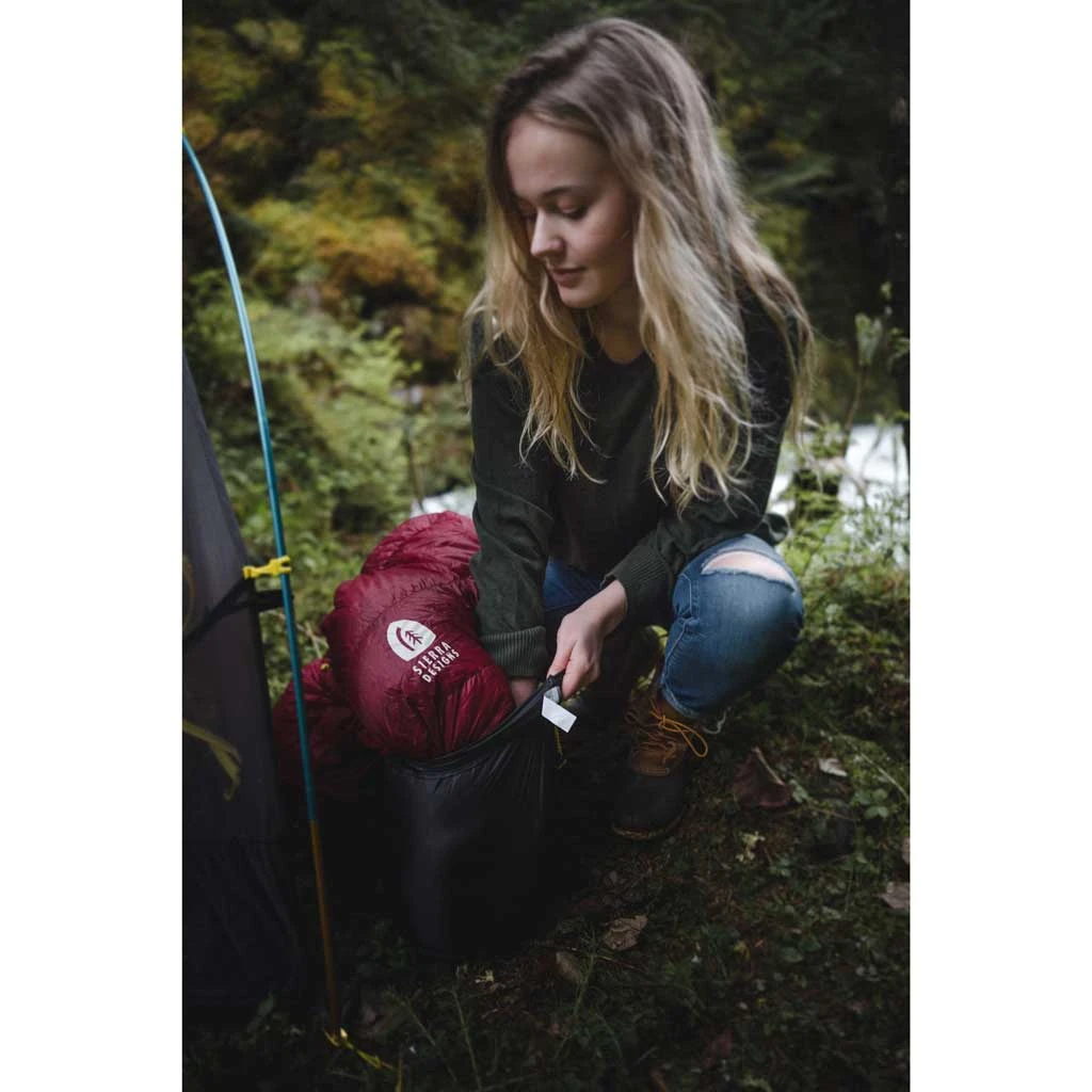 Sierra Designs Camping Kit Cloud 800F 20°F Sleeping Bag 10 Sierra Designs Camping Kit Cloud 800F 20°F Sleeping Bag