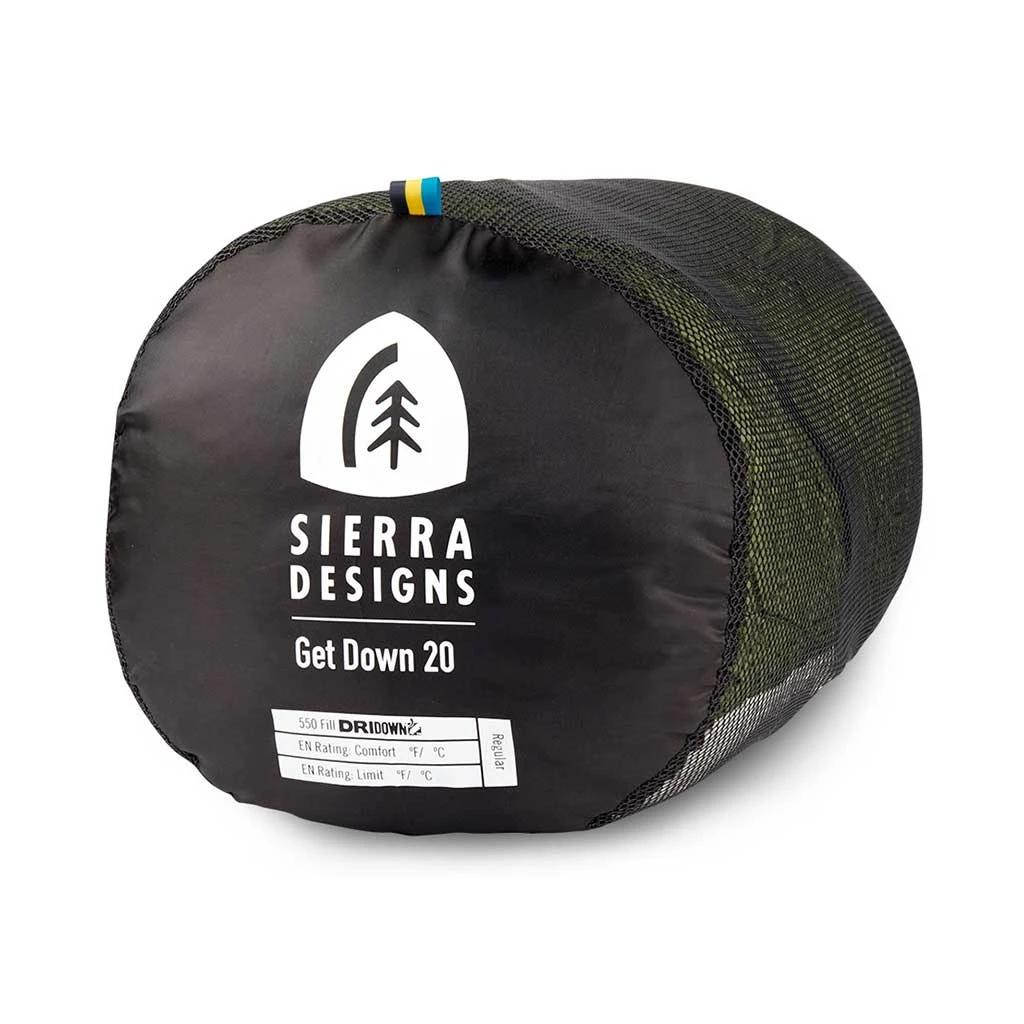 Sierra Designs Get Down 550F 20°F Sleeping Bag Camping Kit 8 Sierra Designs Get Down 550F 20°F Sleeping Bag Camping Kit