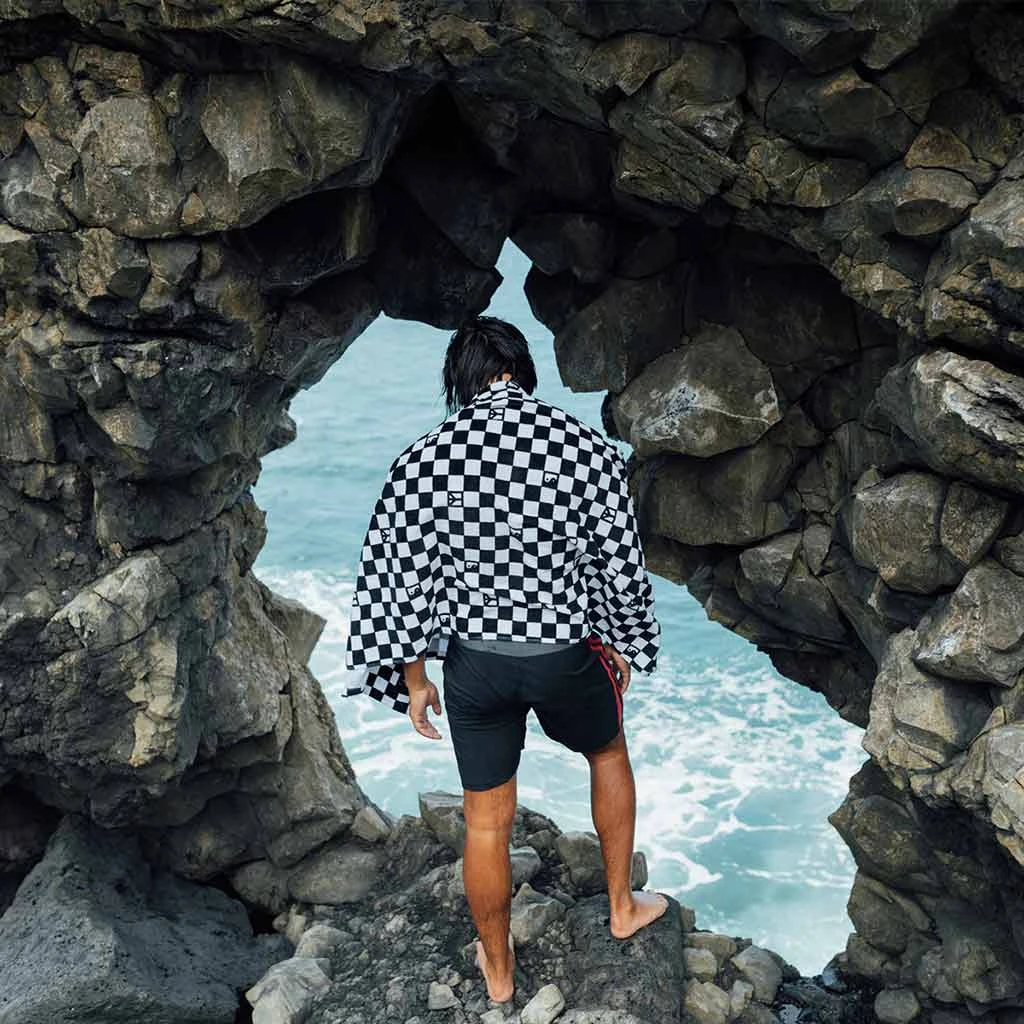 Slowtide Check Turn Beach Towel New 5 Slowtide Check Turn Beach Towel New