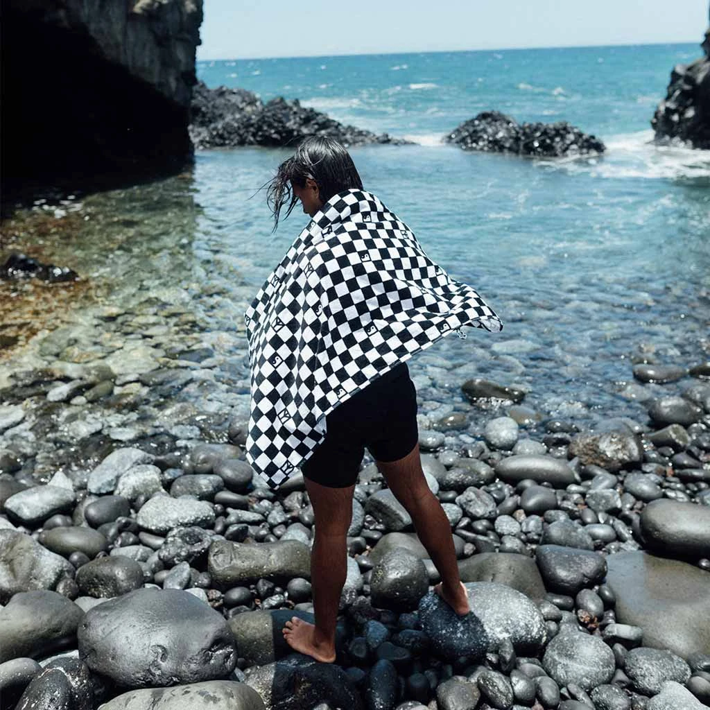 Slowtide Check Turn Beach Towel New 6 Slowtide Check Turn Beach Towel New