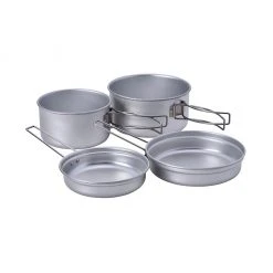 Snow Peak Aluminium Multi Compact Cooker Set Camping Kit