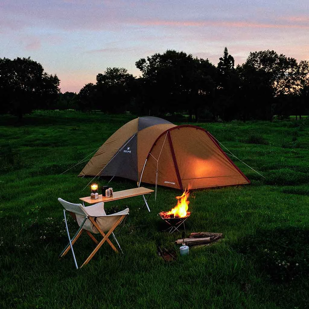 Snow Peak Camping Kit Amenity Dome Tent 4P 11 Snow Peak Camping Kit Amenity Dome Tent 4P