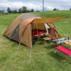 Snow Peak Camping Kit Amenity Dome Tent 6P 25 Snow Peak Camping Kit Amenity Dome Tent 6P