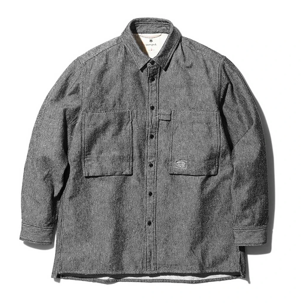 Snow Peak Camping Flannel Utility Shirt 3 Snow Peak Camping Flannel Utility Shirt