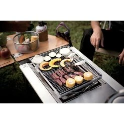 Snow Peak Camping Kit Double BBQ Box