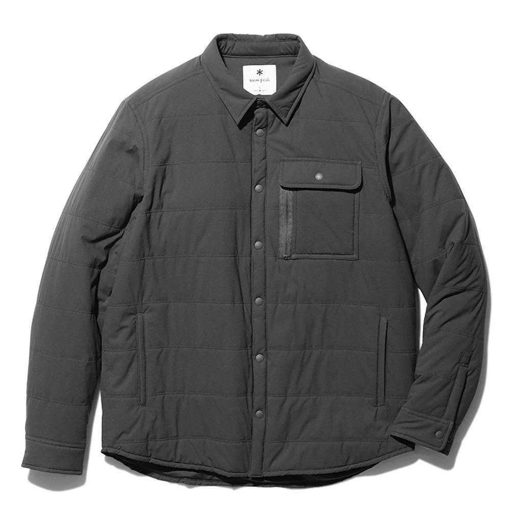Snow Peak Home, Garden & Cooking Flexible Insulated Shirt | Winter 2021 Version 3 Snow Peak Home, Garden & Cooking Flexible Insulated Shirt | Winter 2021 Version
