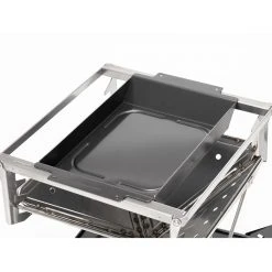 Snow Peak Grill Plate Half Deep Depth Camping Kit