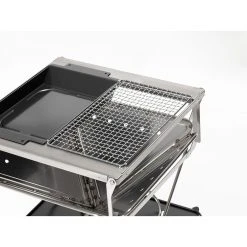 Snow Peak Grill Stainless Half Pro Camping Kit 12 Snow Peak Grill Stainless Half Pro Camping Kit