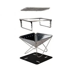 Snow Peak Pack & Carry Fireplace Kit | Large